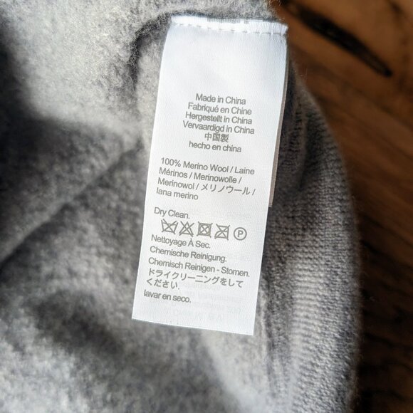 J. Crew Wallace Barnes 100% Merino Wool Thick Sweater Sweatshirt XS XXS - Picture 8 of 9